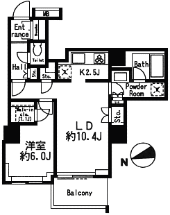 E2タイプ　間取り図