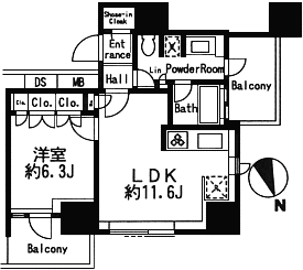 Gタイプ　間取り図