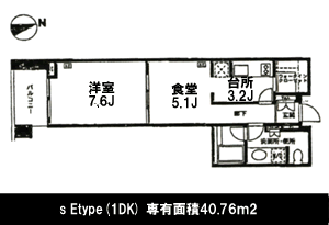 SEタイプ　間取り図