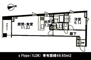 SFタイプ　間取り図