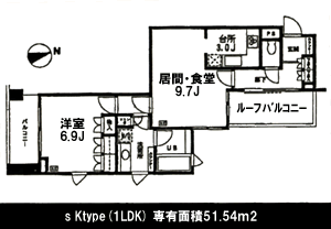 SKタイプ　間取り図