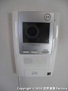 モニター付きインターホン