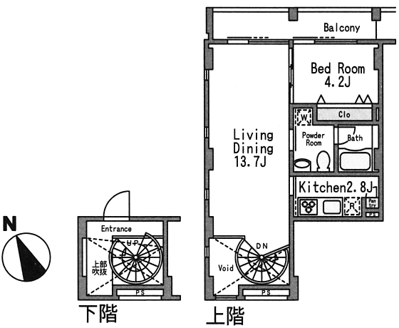 Eタイプ　間取り図