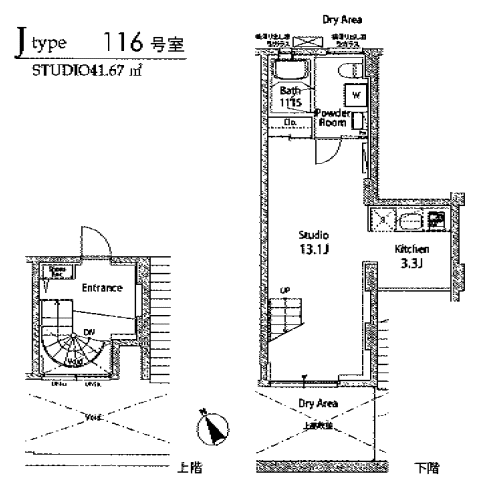 Jタイプ　間取り図