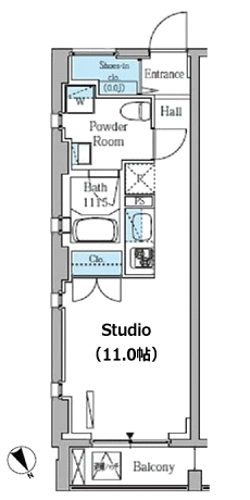 Nタイプ　間取り図