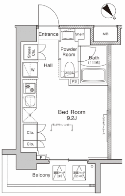 A1タイプ間取り図