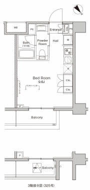 A2タイプ間取り図