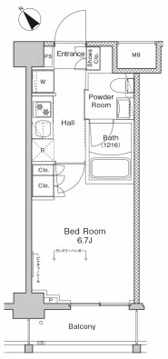 E3タイプ間取り図