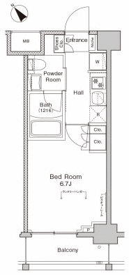 E4タイプ間取り図