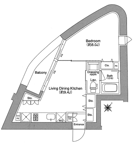 Aタイプ　間取り図