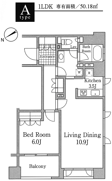 Aタイプ　間取り図