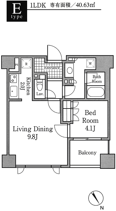 Eタイプ　間取り図