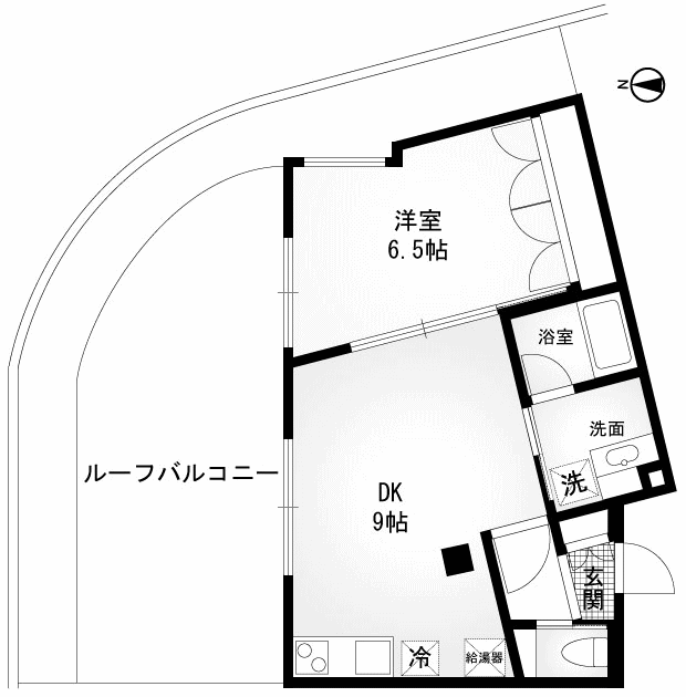 305号室　間取り図