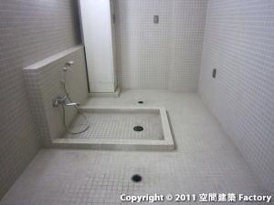 ペット足洗い場