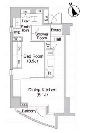 Aタイプ　間取り図