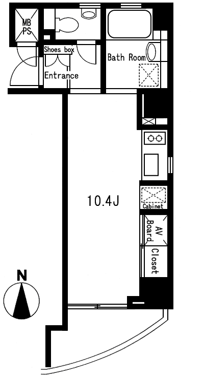 Cタイプ　間取り図