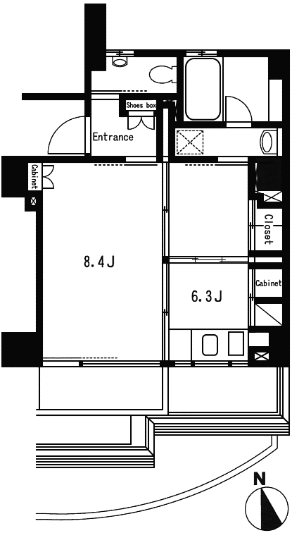 Eタイプ　間取り図