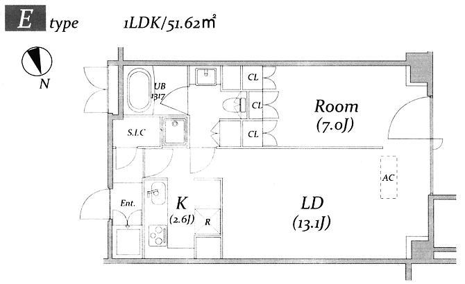 Eタイプ　間取り図