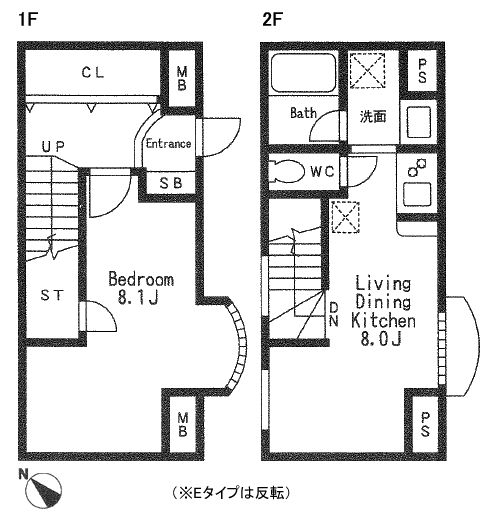 Cタイプ　間取り図