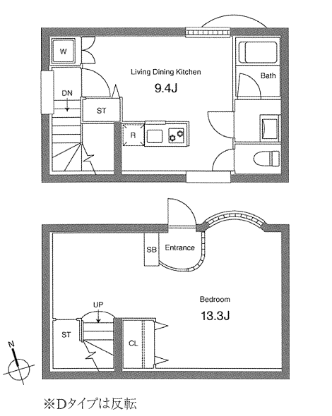 Cタイプ　間取り図