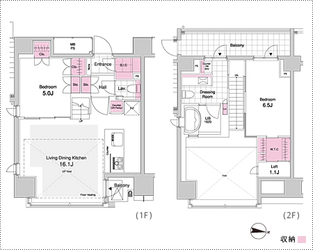 Gタイプ　間取り図