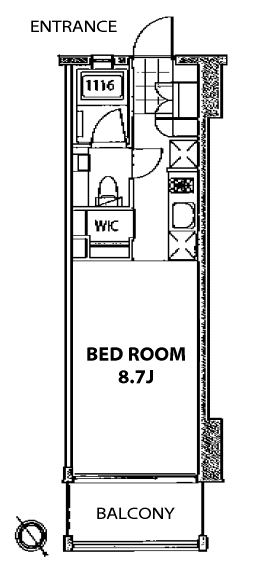 A3タイプ　間取り図