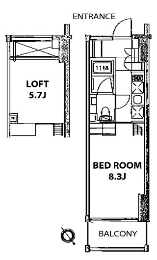 E2・4タイプ　間取り図