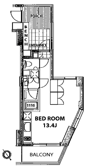 Iタイプ　間取り図