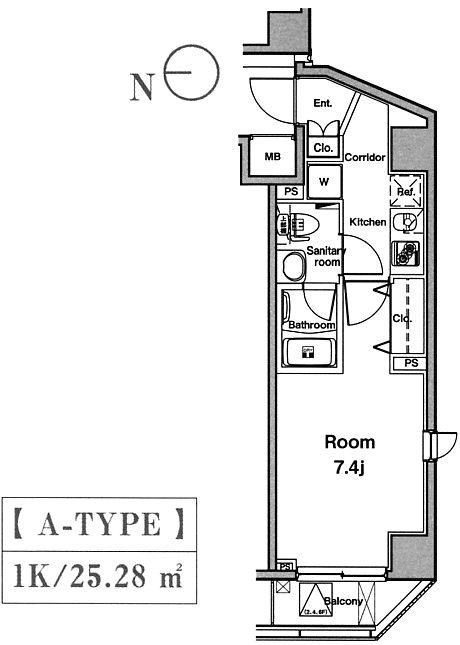 Aタイプ　間取り図