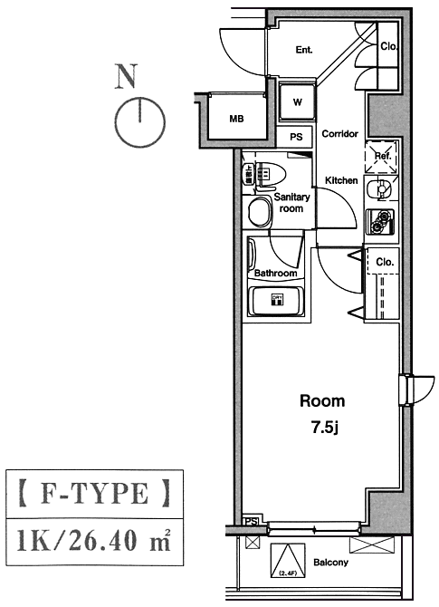 Fタイプ　間取り図