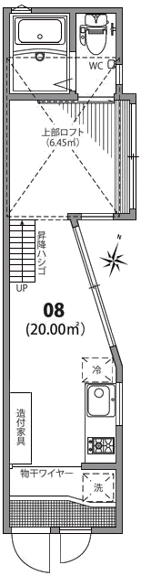 03号室　間取り図