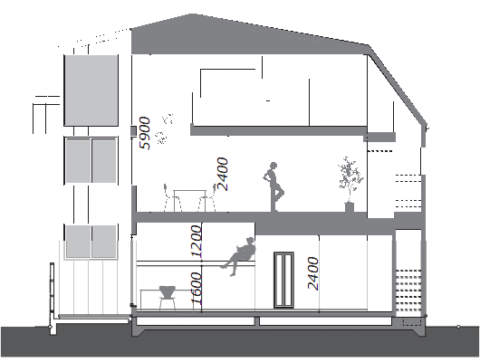 断面図