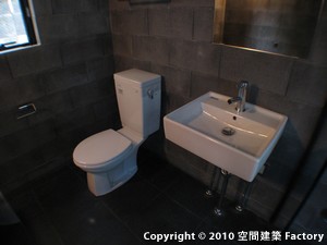 小田急線 千歳船橋駅 デザイナーズマンション トイレ