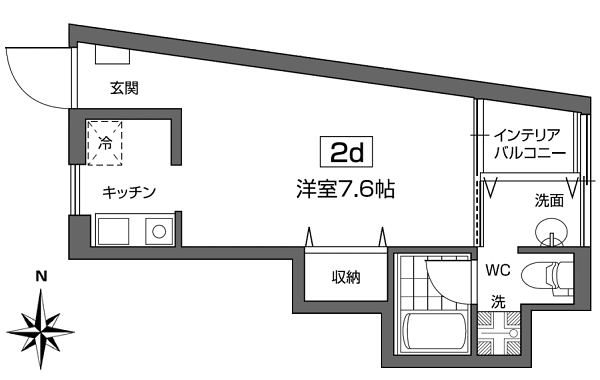 2d　間取り図