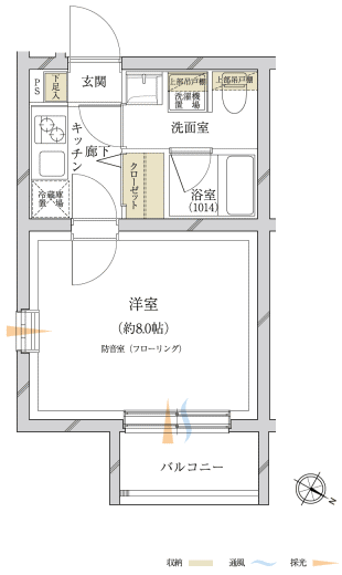 Aタイプ間取り図