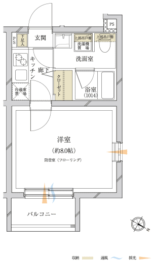 Bタイプ間取り図