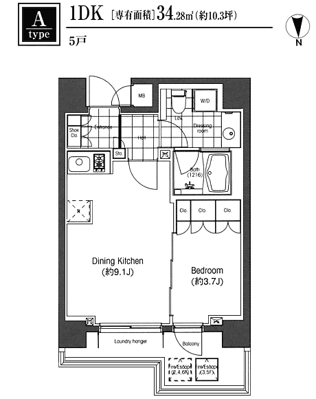 Aタイプ間取り図