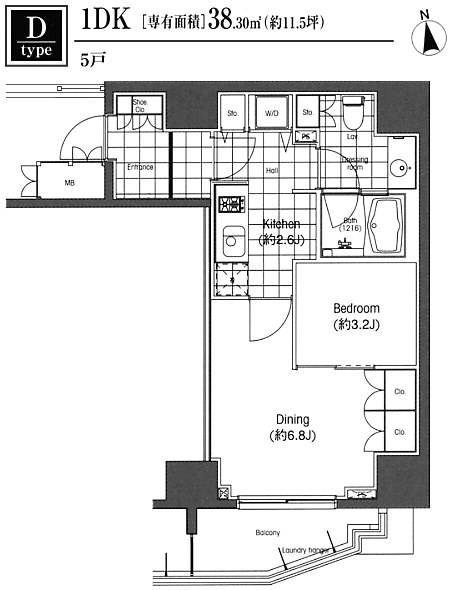 Dタイプ間取り図