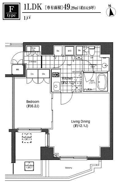 Fタイプ間取り図