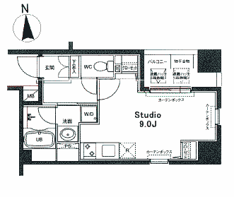 K1タイプ　間取り図
