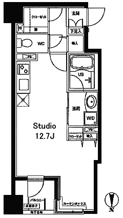 Nタイプ　間取り図