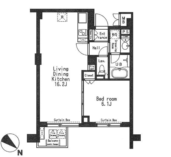 Bタイプ　間取り図