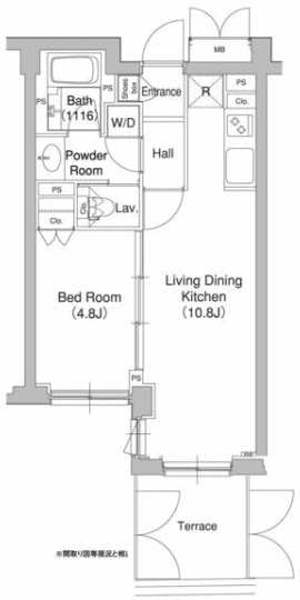 Iタイプ　間取り図