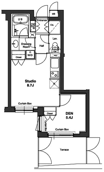 L1タイプ　間取り図