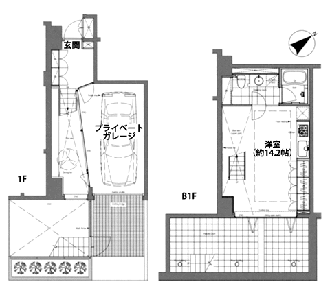 Bタイプ　間取り図