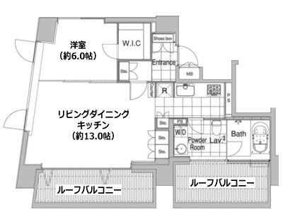 Gタイプ　間取り図