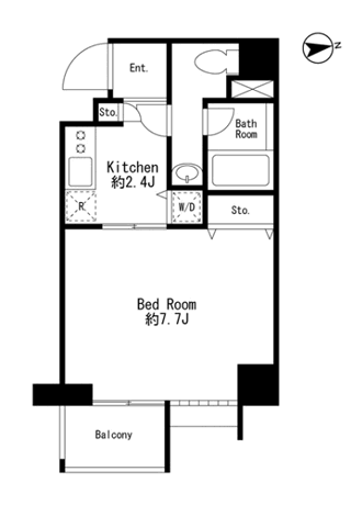 Bタイプ　間取り図