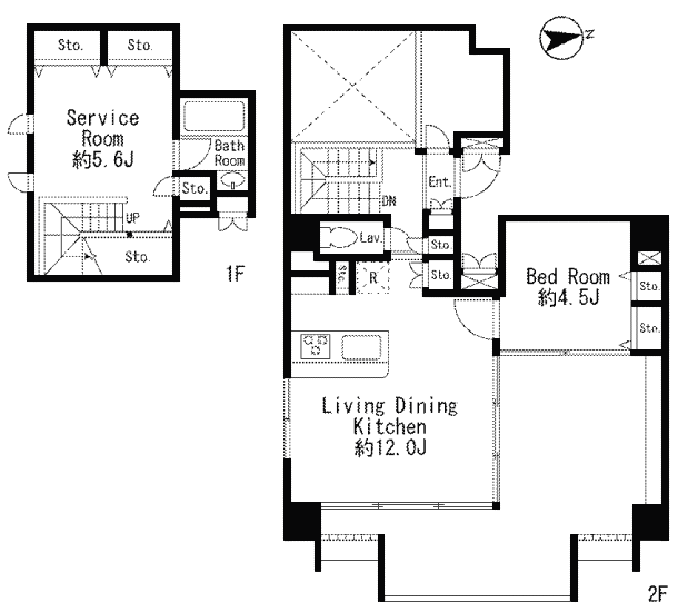 Iタイプ　間取り図