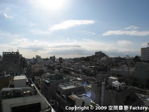 バルコニーからの眺望