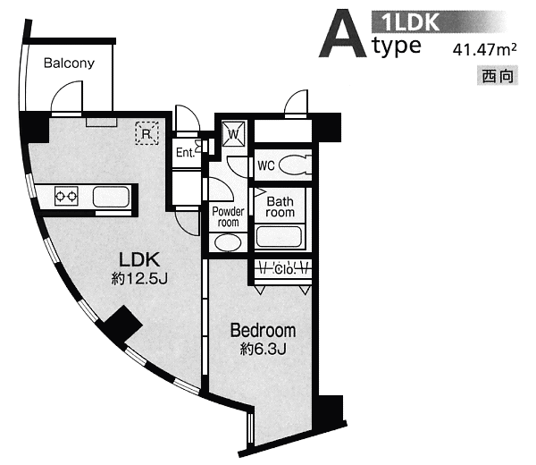 Aタイプ　間取り図